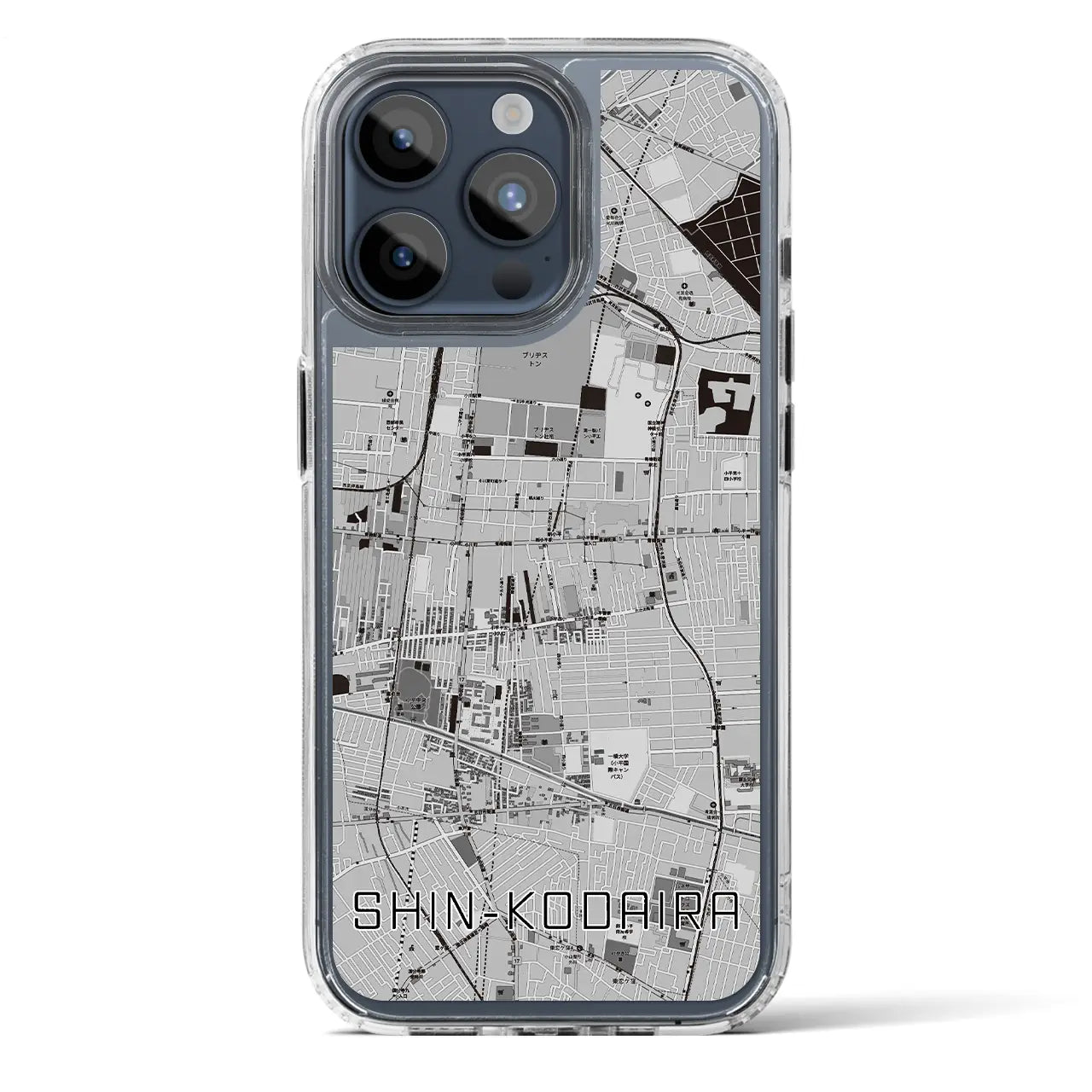 【新小平（東京都）】地図柄iPhoneケース（MagSafeタイプ）