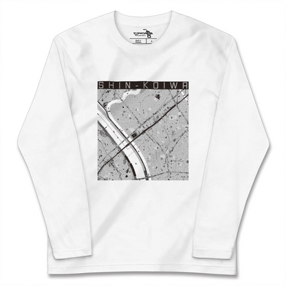 【新小岩（東京都）】地図柄ロングスリーブTシャツ