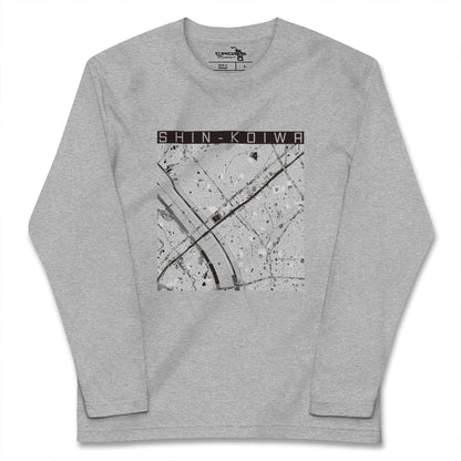 【新小岩（東京都）】地図柄ロングスリーブTシャツ