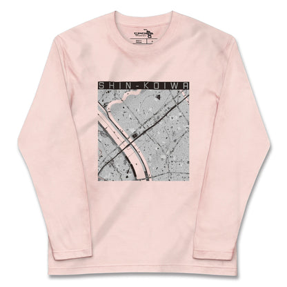 【新小岩（東京都）】地図柄ロングスリーブTシャツ