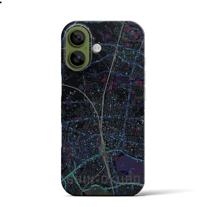 【新大久保（東京都）】地図柄iPhoneケース（バックカバータイプ）