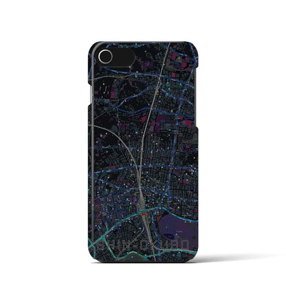 【新大久保（東京都）】地図柄iPhoneケース（バックカバータイプ）