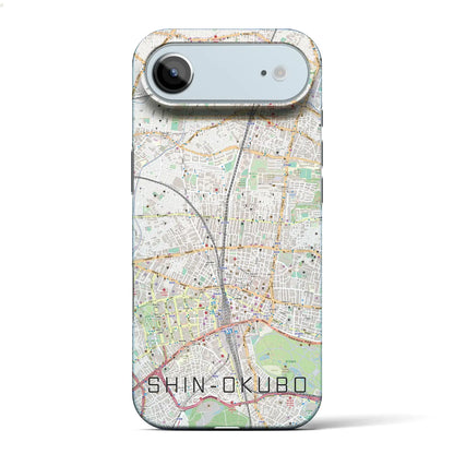 【新大久保（東京都）】地図柄iPhoneケース（バックカバータイプ）