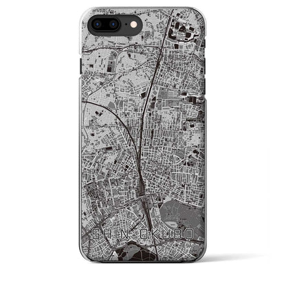 【新大久保（東京都）】地図柄iPhoneケース（クリアタイプ）