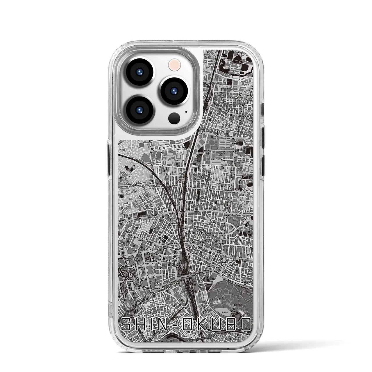 【新大久保（東京都）】地図柄iPhoneケース（MagSafeタイプ）