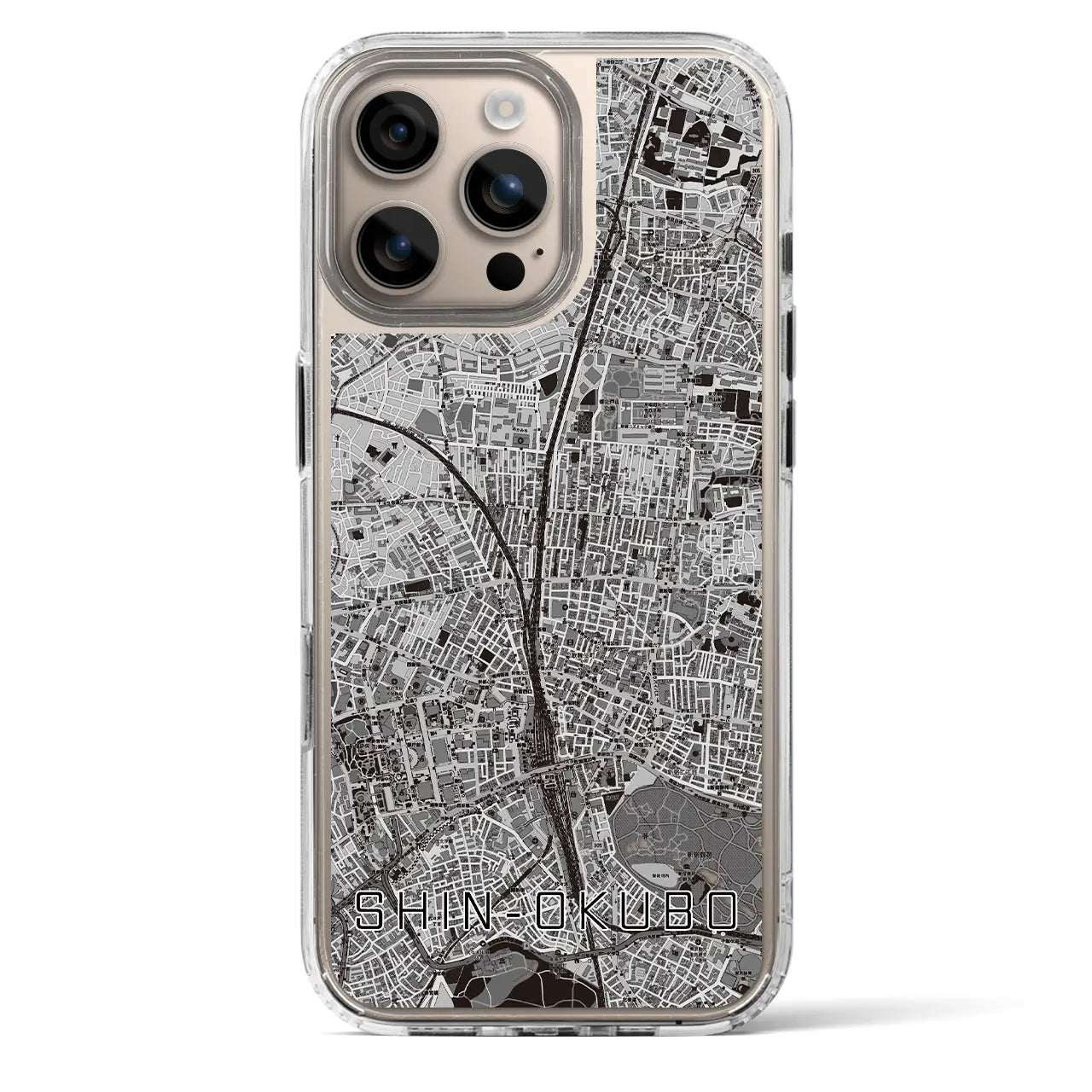 【新大久保（東京都）】地図柄iPhoneケース（MagSafeタイプ）