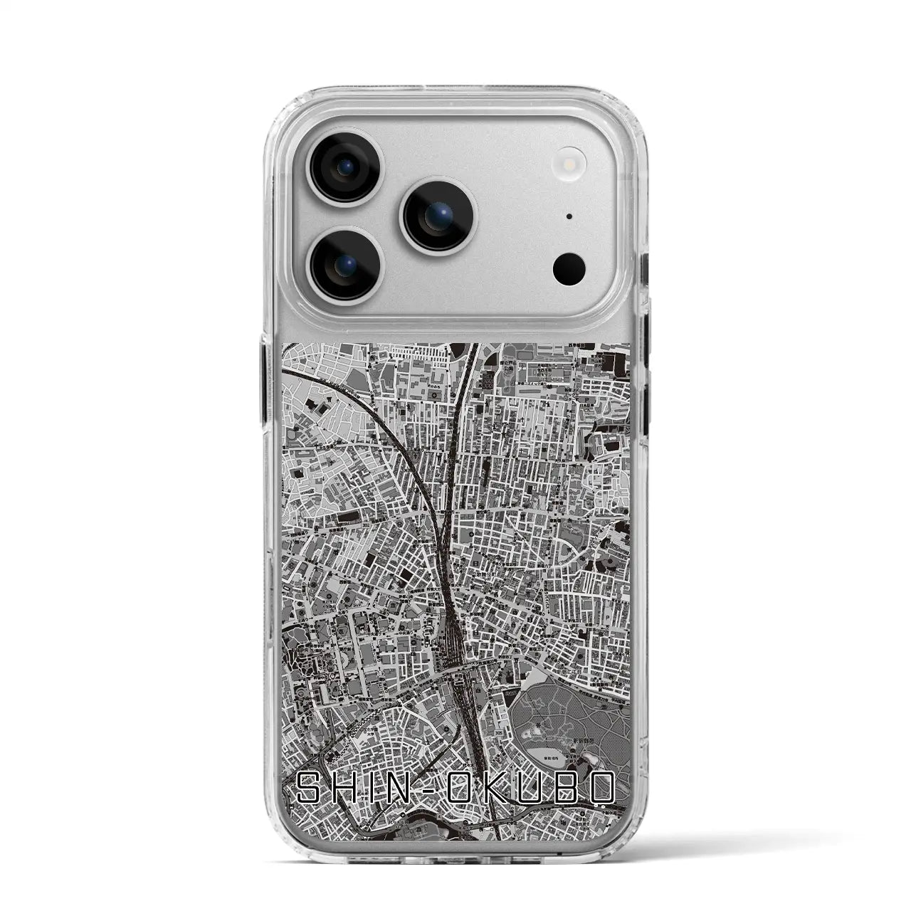 【新大久保（東京都）】地図柄iPhoneケース（MagSafeタイプ）