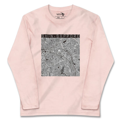 【新札幌（北海道）】地図柄ロングスリーブTシャツ