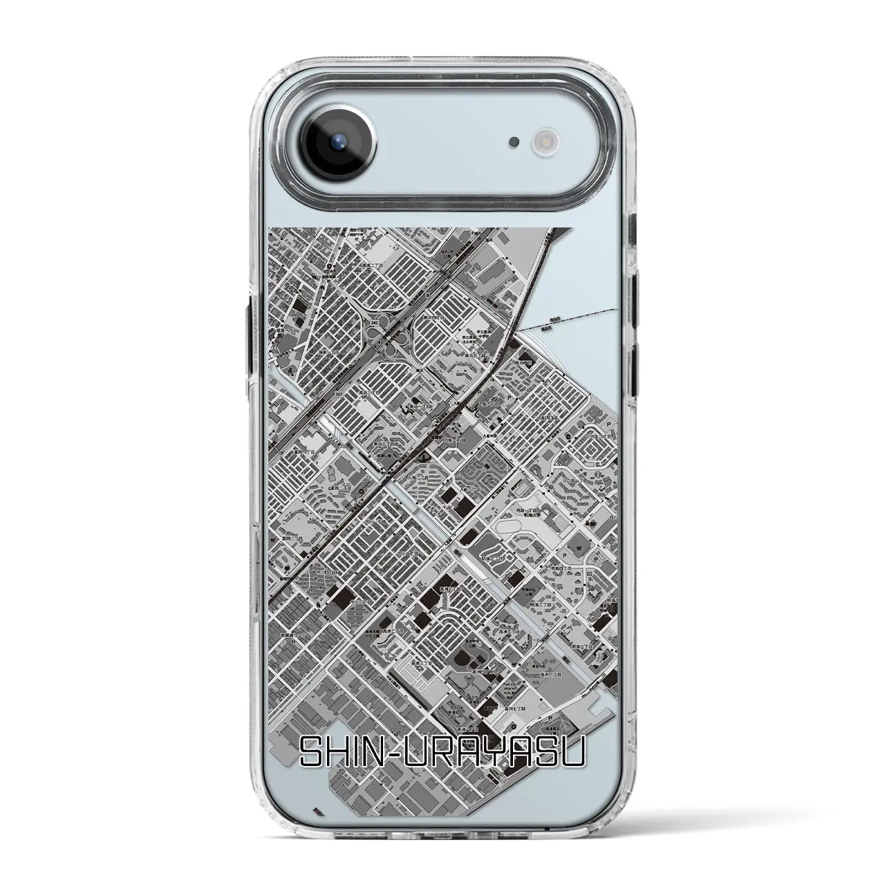 【新浦安（千葉県）】地図柄iPhoneケース（MagSafeタイプ）