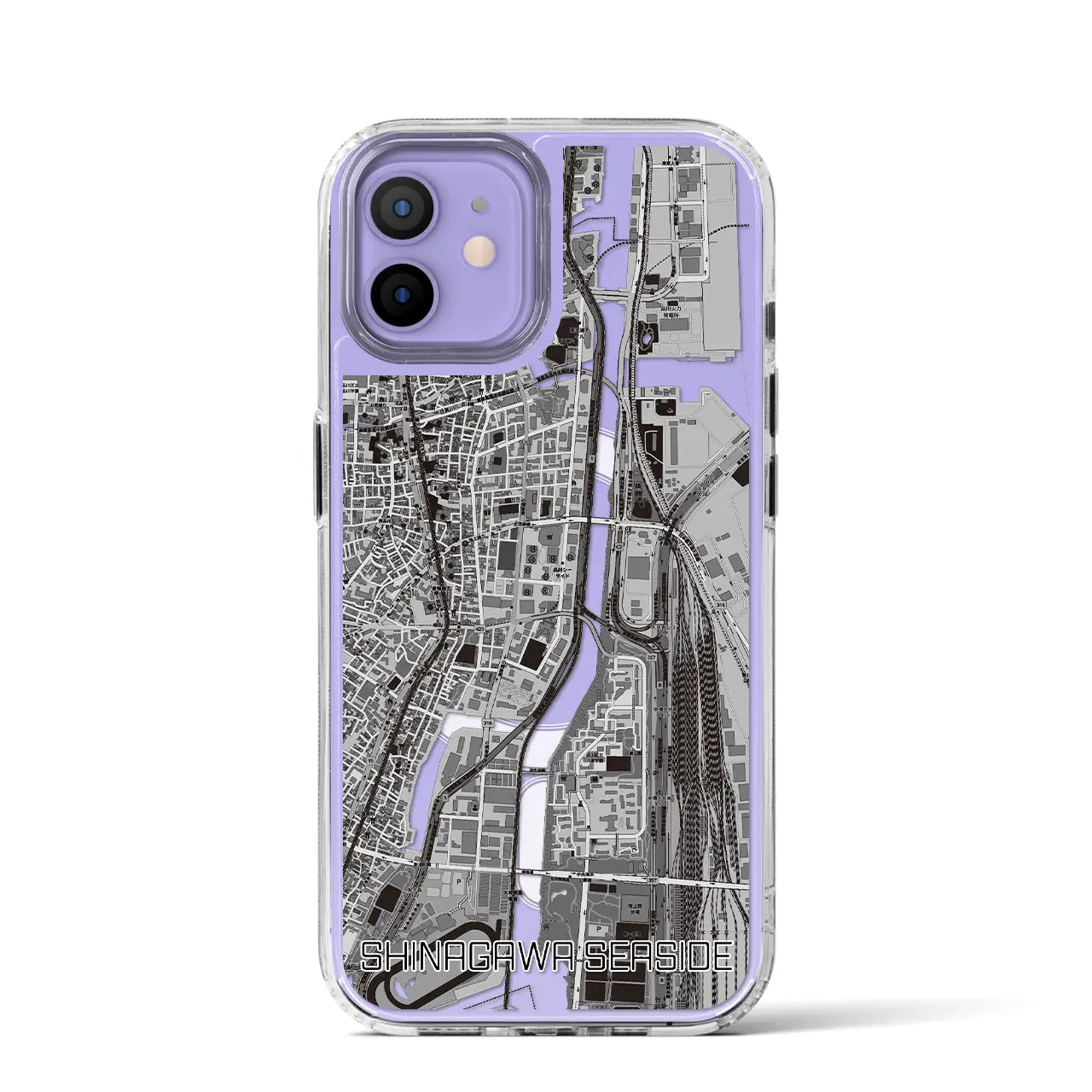 【品川シーサイド（東京都）】地図柄iPhoneケース（MagSafeタイプ）