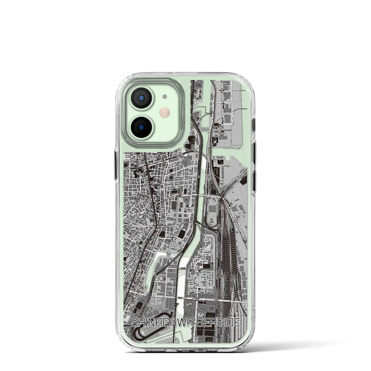 【品川シーサイド（東京都）】地図柄iPhoneケース（MagSafeタイプ）