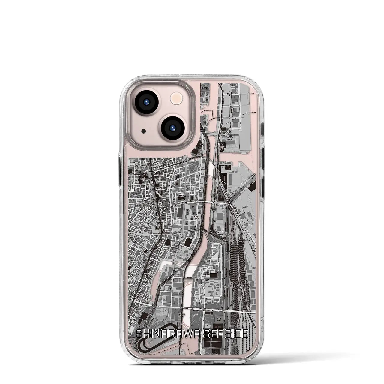 【品川シーサイド（東京都）】地図柄iPhoneケース（MagSafeタイプ）