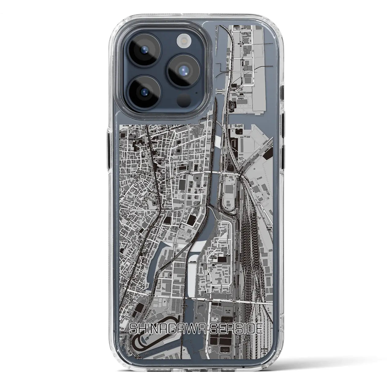 【品川シーサイド（東京都）】地図柄iPhoneケース（MagSafeタイプ）