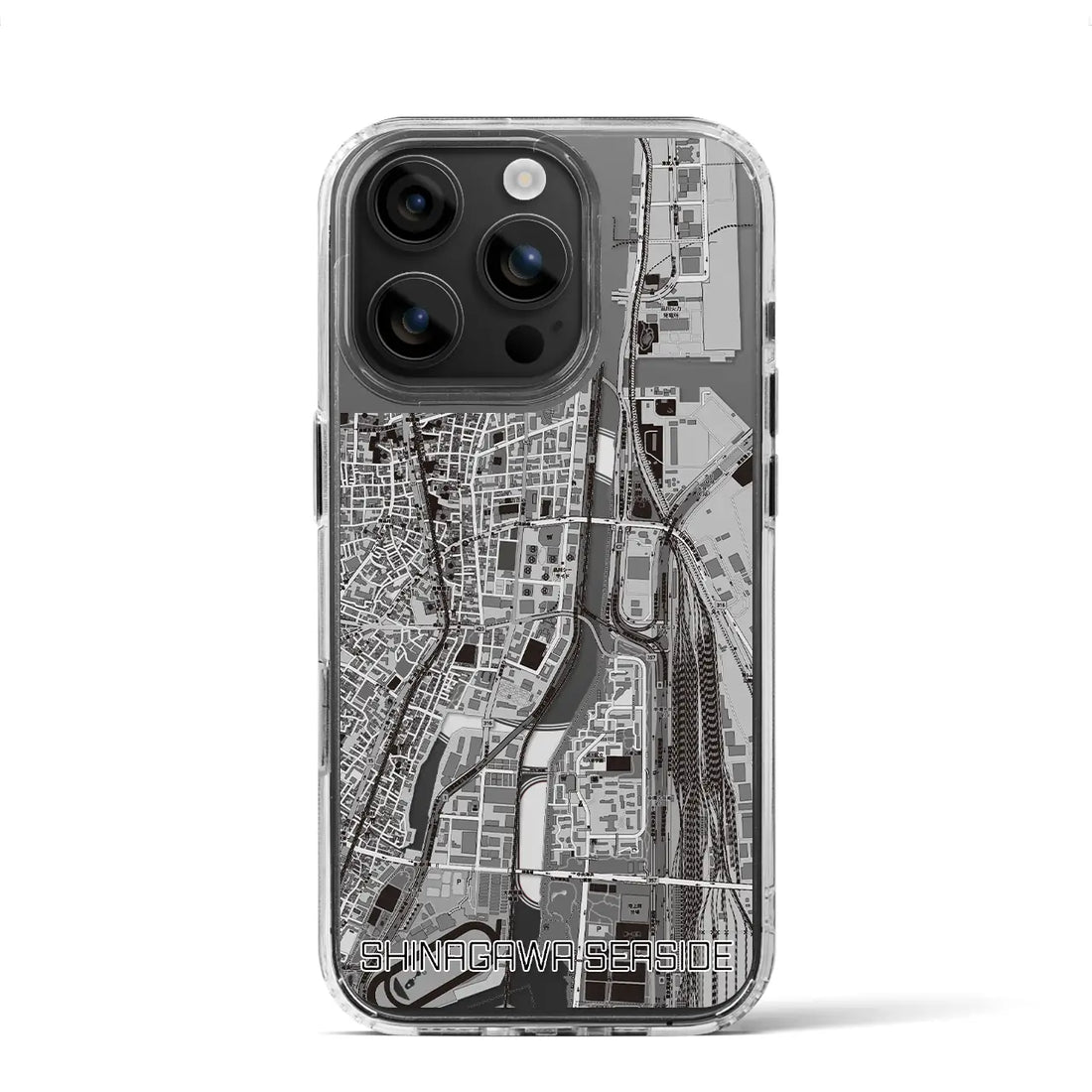 【品川シーサイド（東京都）】地図柄iPhoneケース（MagSafeタイプ）