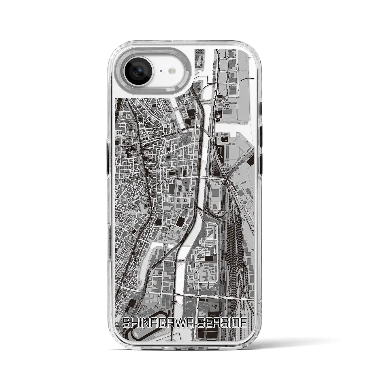 【品川シーサイド（東京都）】地図柄iPhoneケース（MagSafeタイプ）