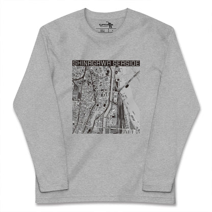 【品川シーサイド（東京都）】地図柄ロングスリーブTシャツ