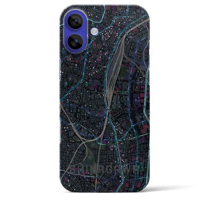 【品川（東京都）】地図柄iPhoneケース（バックカバータイプ）