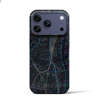 【品川（東京都）】地図柄iPhoneケース（バックカバータイプ）