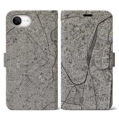 【品川（東京都）】地図柄iPhoneケース（手帳タイプ）