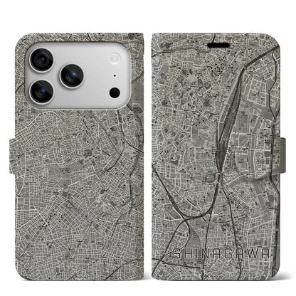 【品川（東京都）】地図柄iPhoneケース（手帳タイプ）