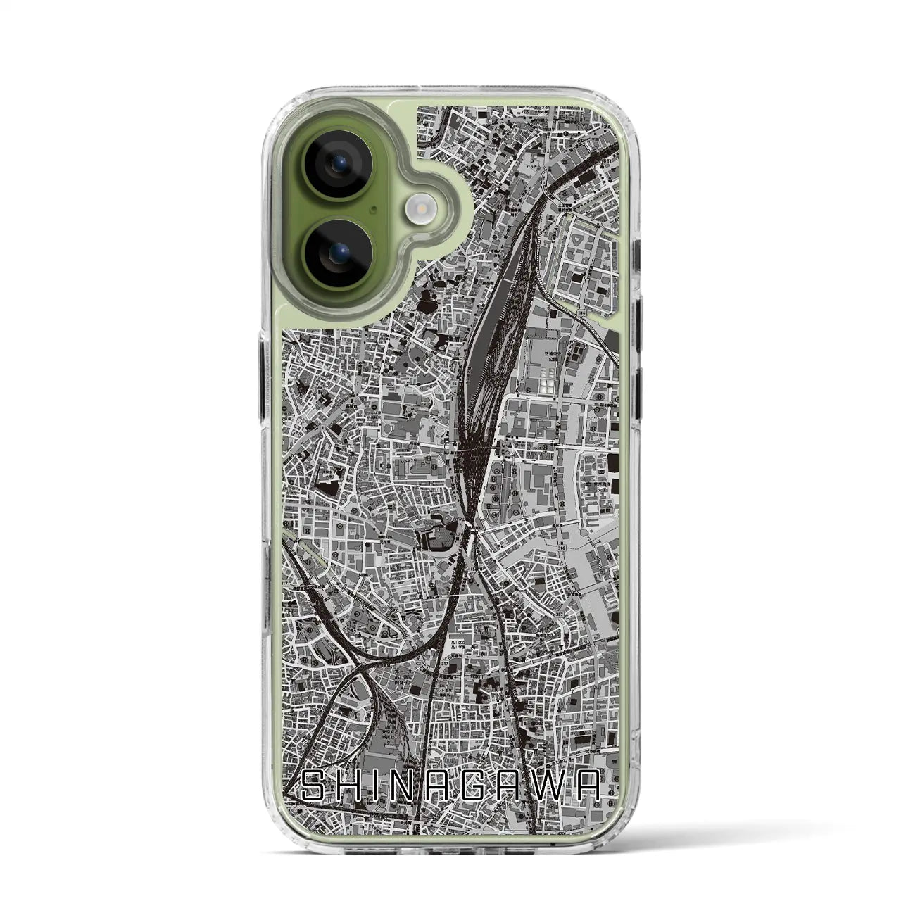 【品川（東京都）】地図柄iPhoneケース（MagSafeタイプ）