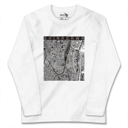 【品川（東京都）】地図柄ロングスリーブTシャツ