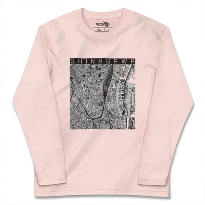 【品川（東京都）】地図柄ロングスリーブTシャツ
