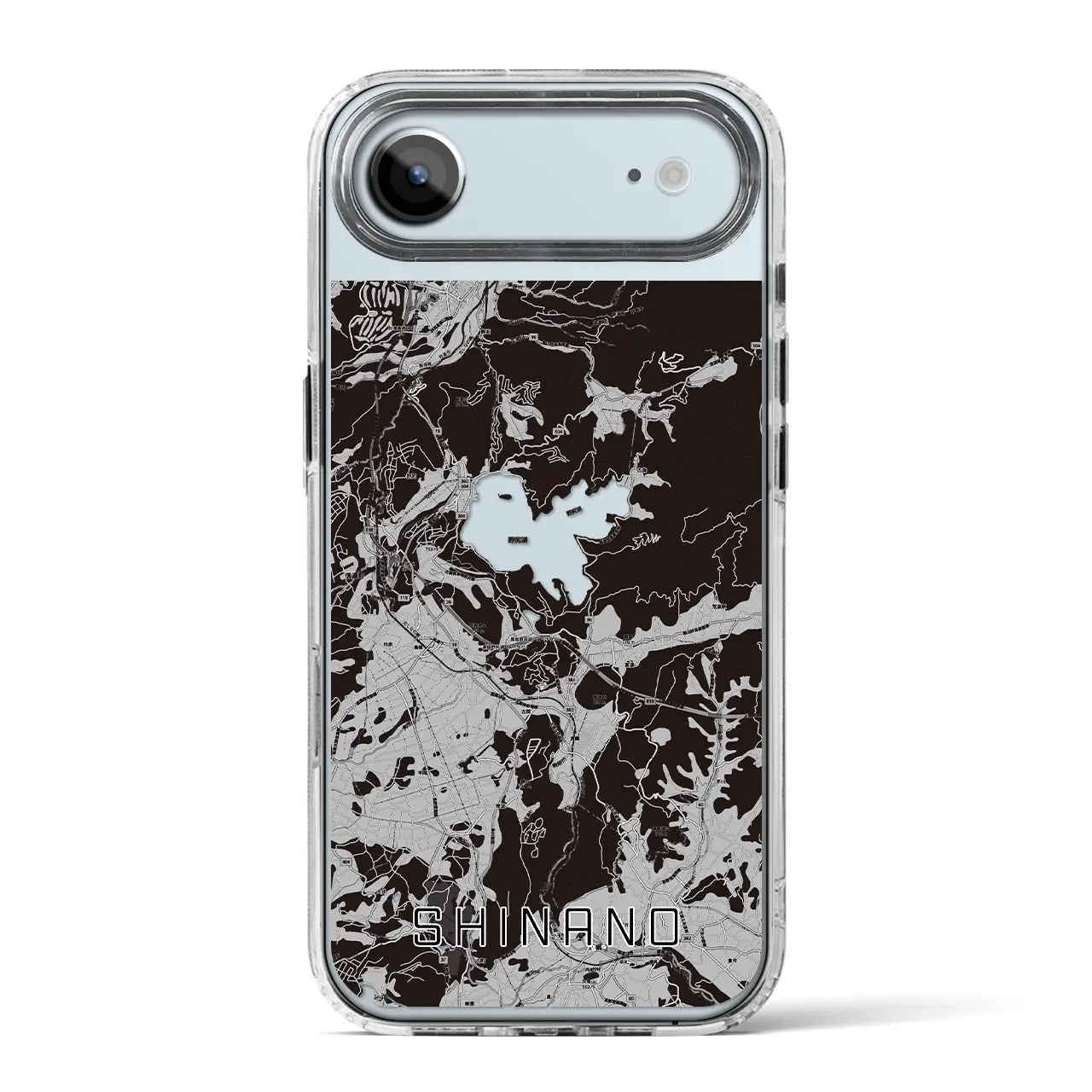 【信濃（長野県）】地図柄iPhoneケース（MagSafeタイプ）