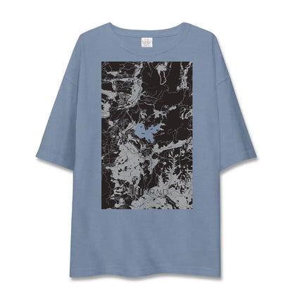 【信濃（長野県）】地図柄ビッグシルエットTシャツ