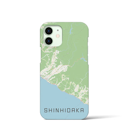 【新ひだか（北海道）】地図柄iPhoneケース（バックカバータイプ）