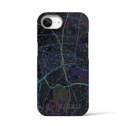 【新宿（東京都）】地図柄iPhoneケース（バックカバータイプ）