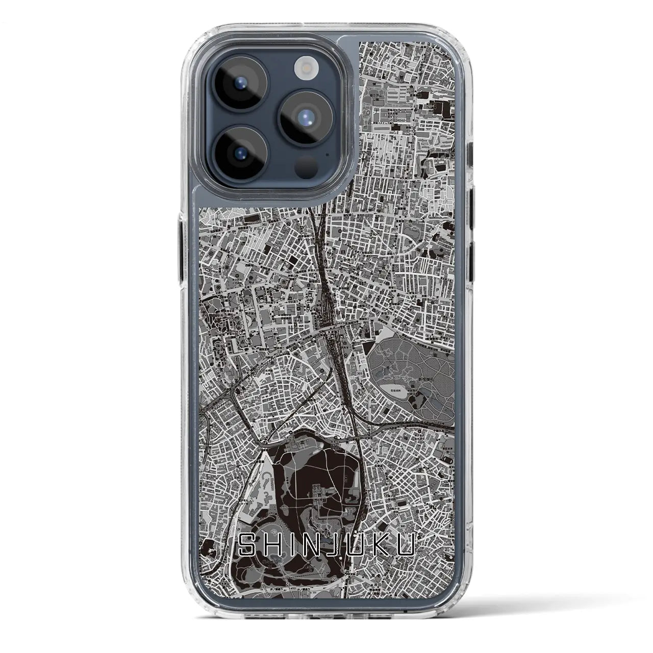 【新宿（東京都）】地図柄iPhoneケース（MagSafeタイプ）