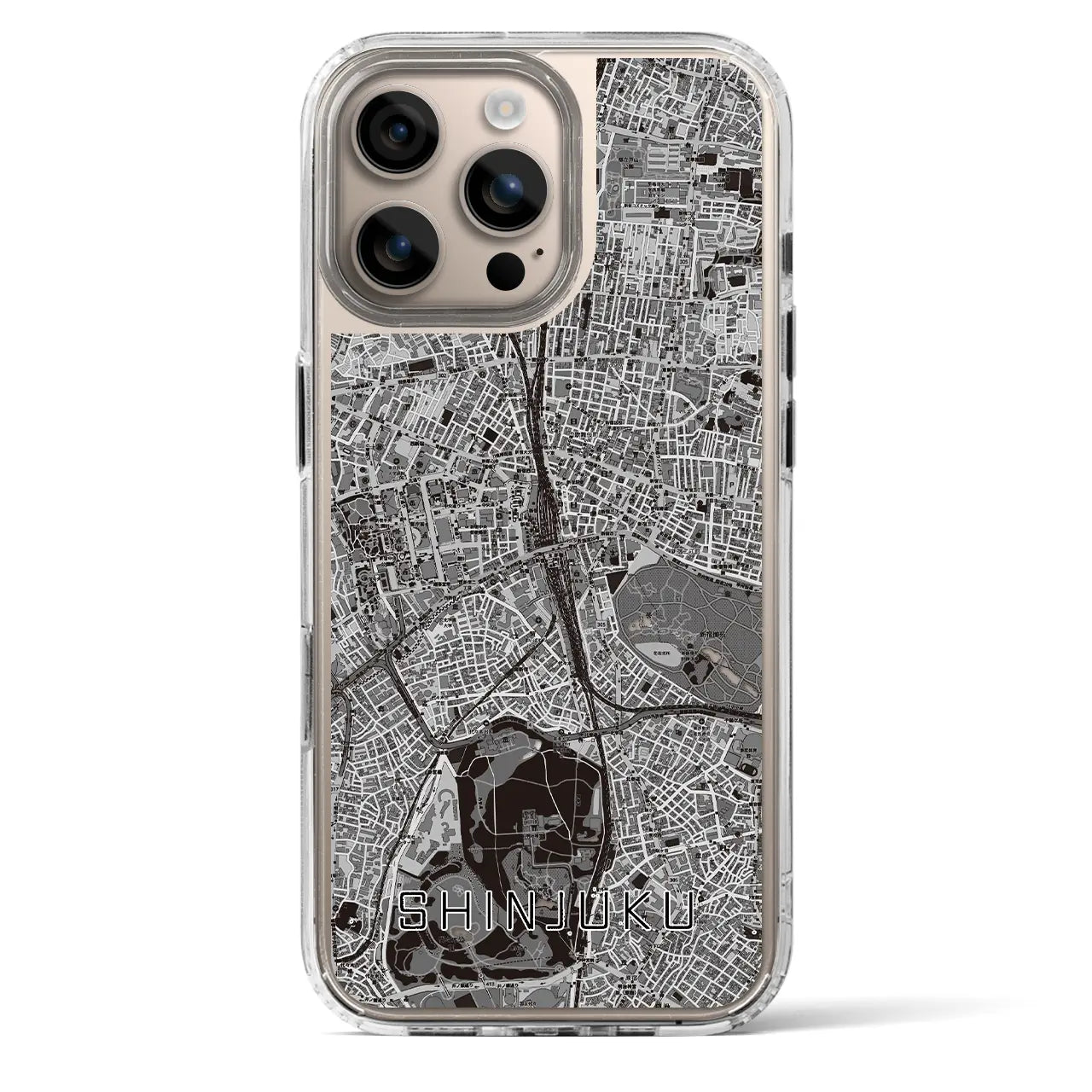 【新宿（東京都）】地図柄iPhoneケース（MagSafeタイプ）