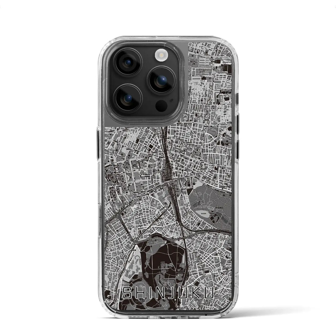 【新宿（東京都）】地図柄iPhoneケース（MagSafeタイプ）