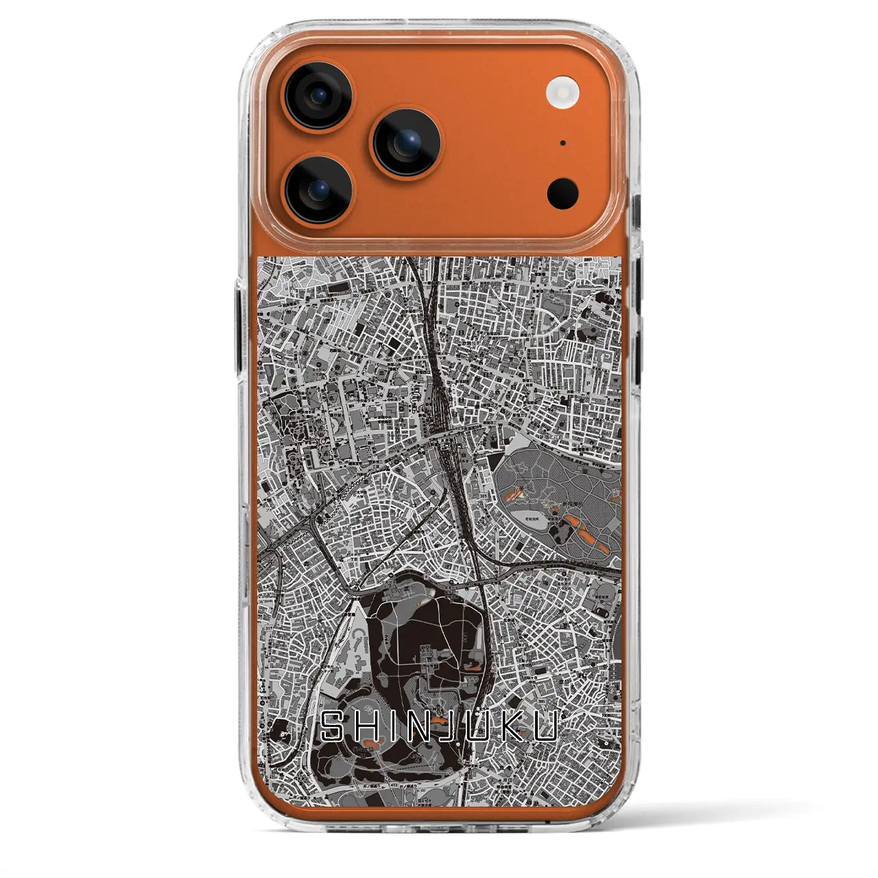 【新宿（東京都）】地図柄iPhoneケース（MagSafeタイプ）