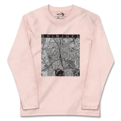 【新宿（東京都）】地図柄ロングスリーブTシャツ