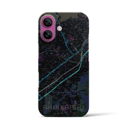 【新開地（兵庫県）】地図柄iPhoneケース（バックカバータイプ）