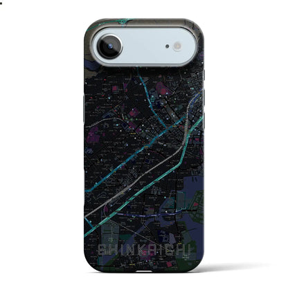 【新開地（兵庫県）】地図柄iPhoneケース（バックカバータイプ）