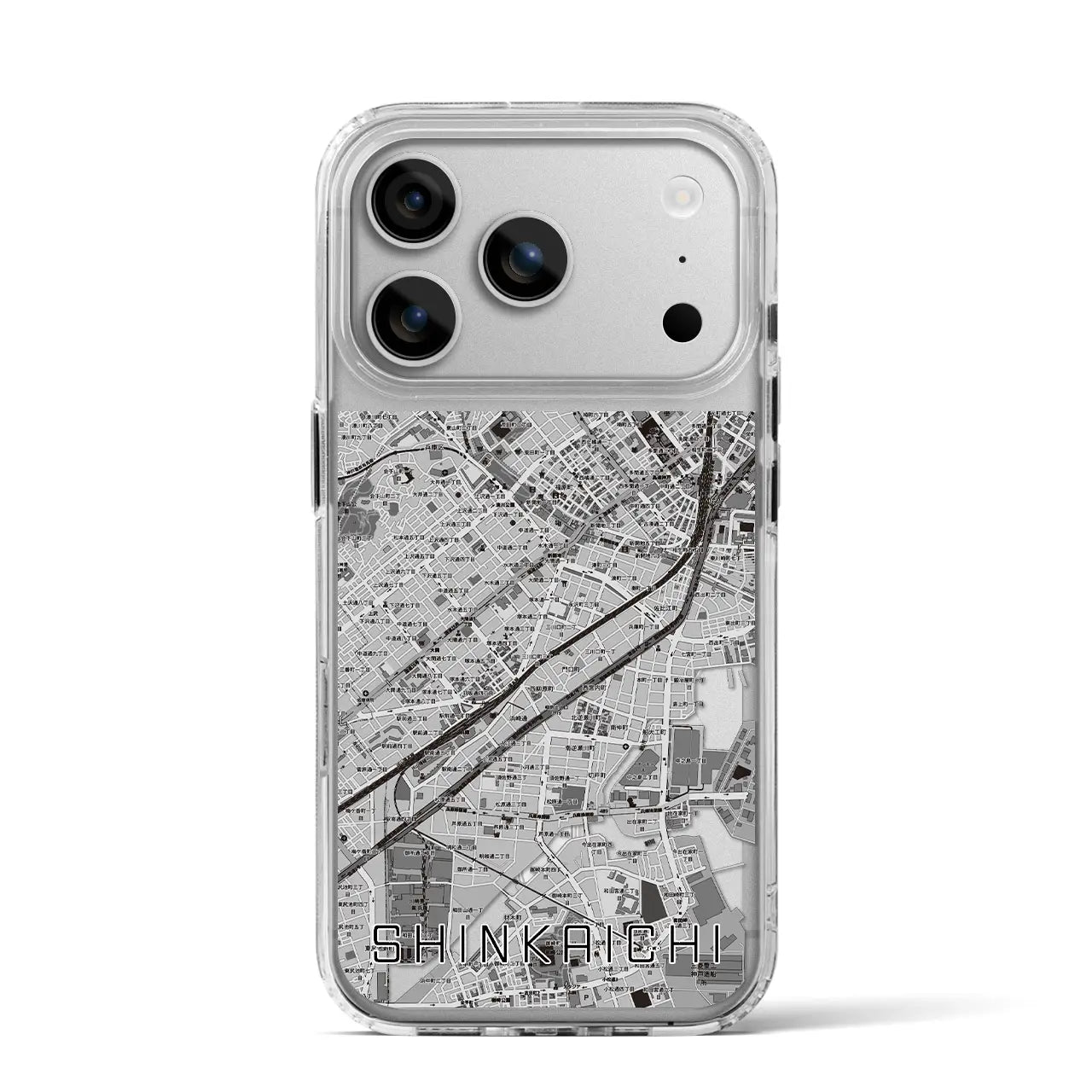 【新開地（兵庫県）】地図柄iPhoneケース（MagSafeタイプ）