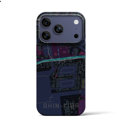 【新木場（東京都）】地図柄iPhoneケース（バックカバータイプ）