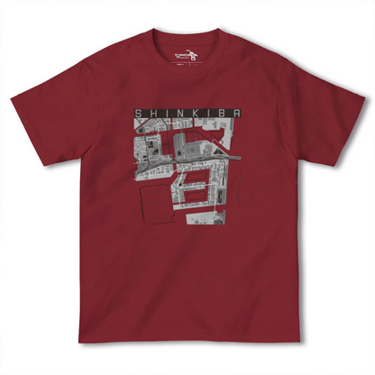 【新木場（東京都）】地図柄ヘビーウェイトTシャツ
