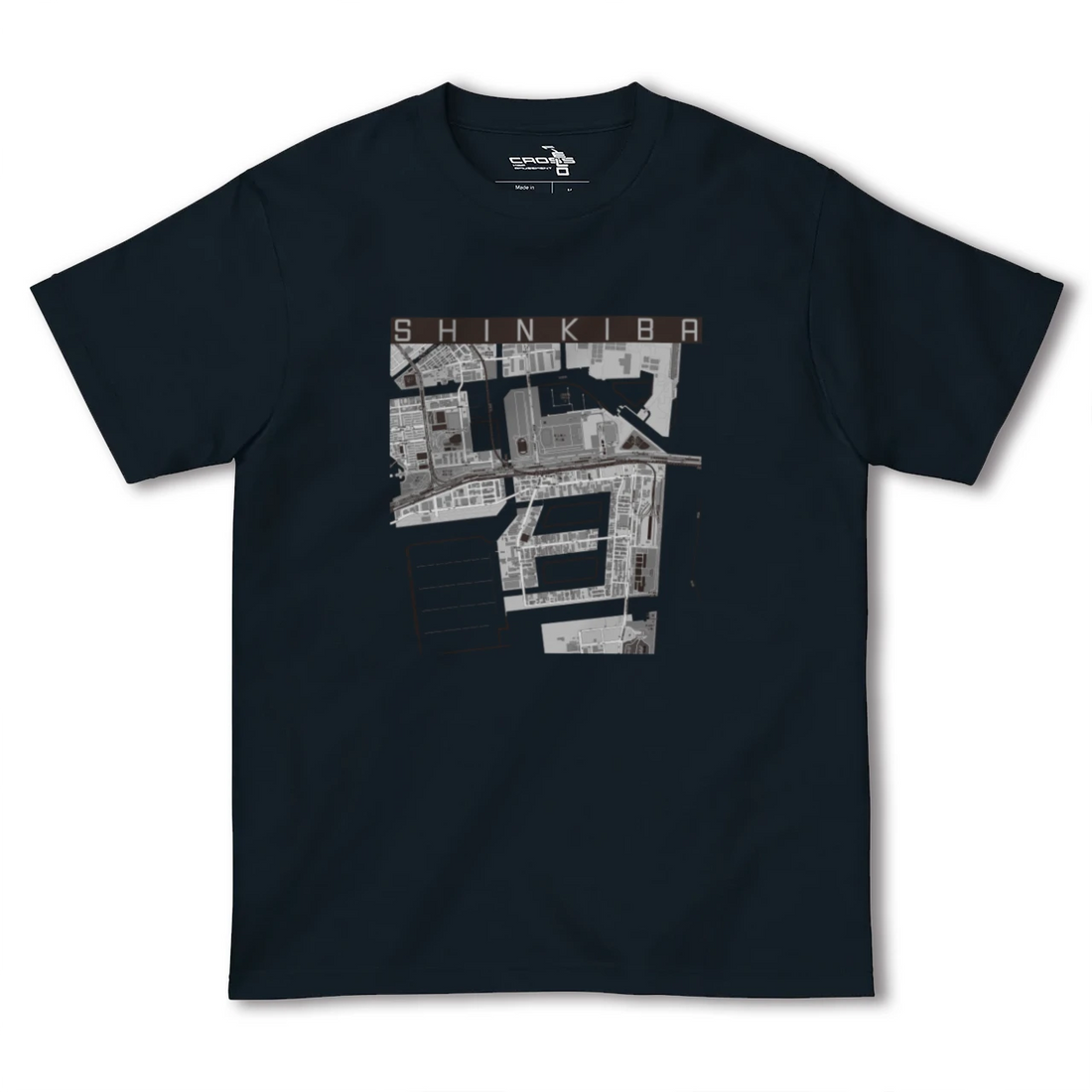 【新木場(東京都)】地図柄ヘビーウェイトTシャツ