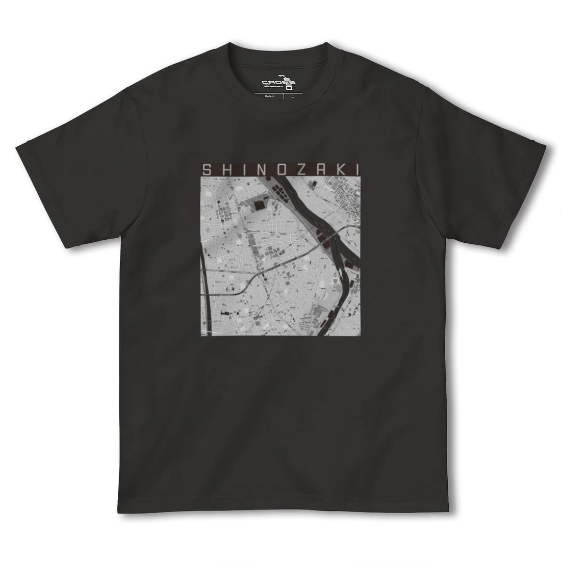 【篠崎(東京都)】地図柄ヘビーウェイトTシャツ