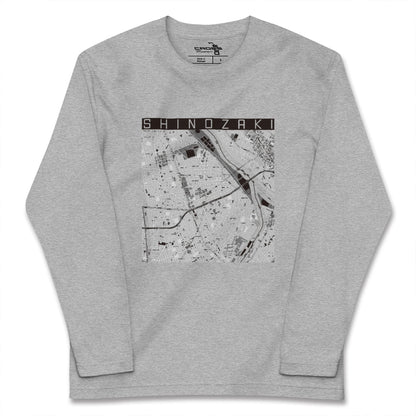 【篠崎（東京都）】地図柄ロングスリーブTシャツ