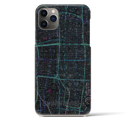 【心斎橋（大阪府）】地図柄iPhoneケース（バックカバータイプ）