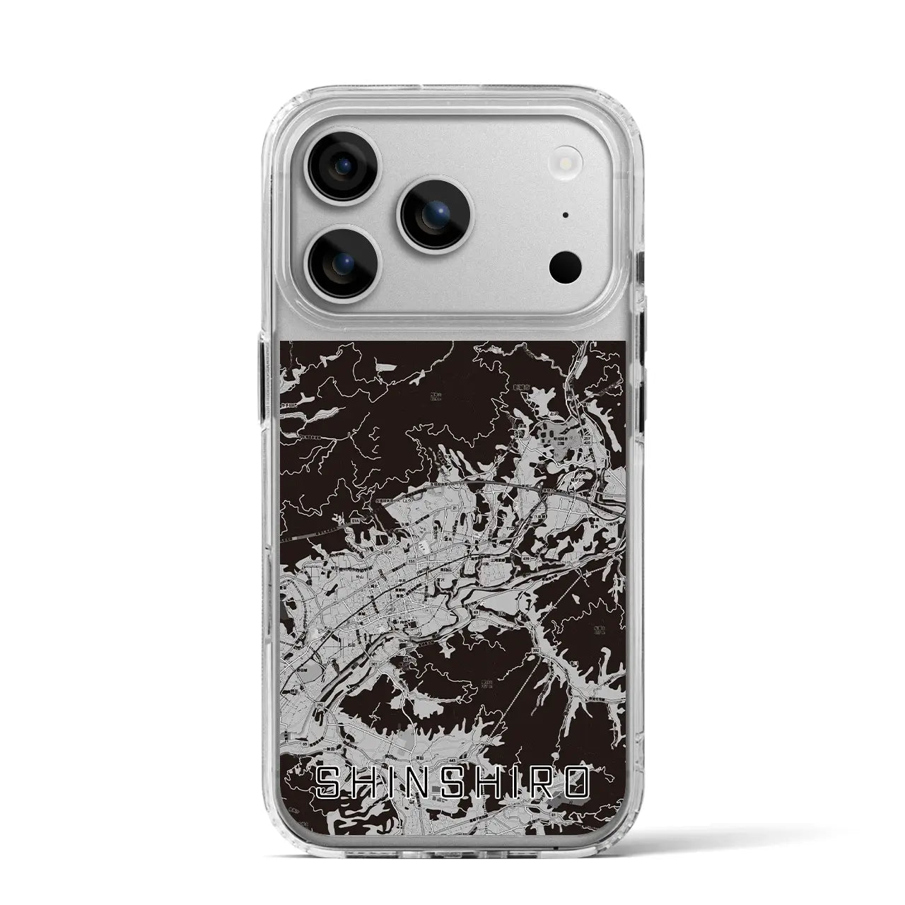 【新城（愛知県）】地図柄iPhoneケース（MagSafeタイプ）