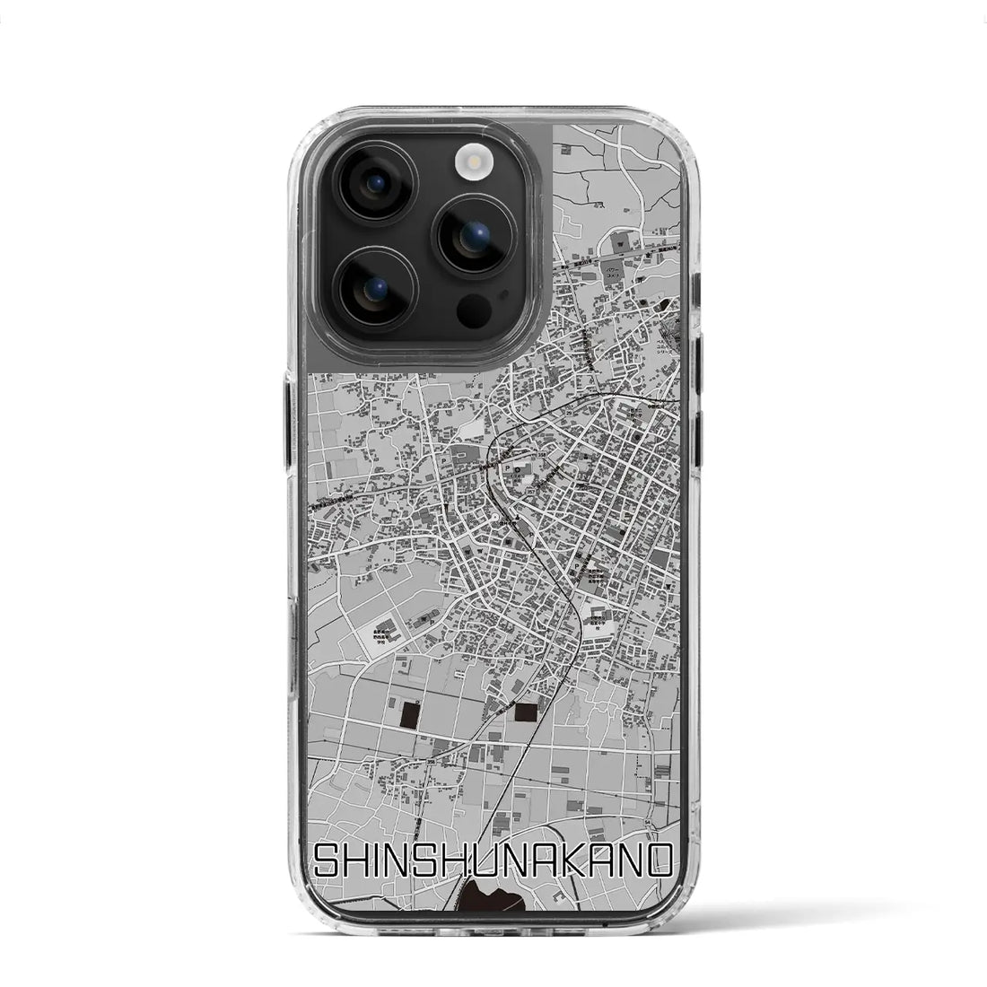 【信州中野（長野県）】地図柄iPhoneケース（MagSafeタイプ）
