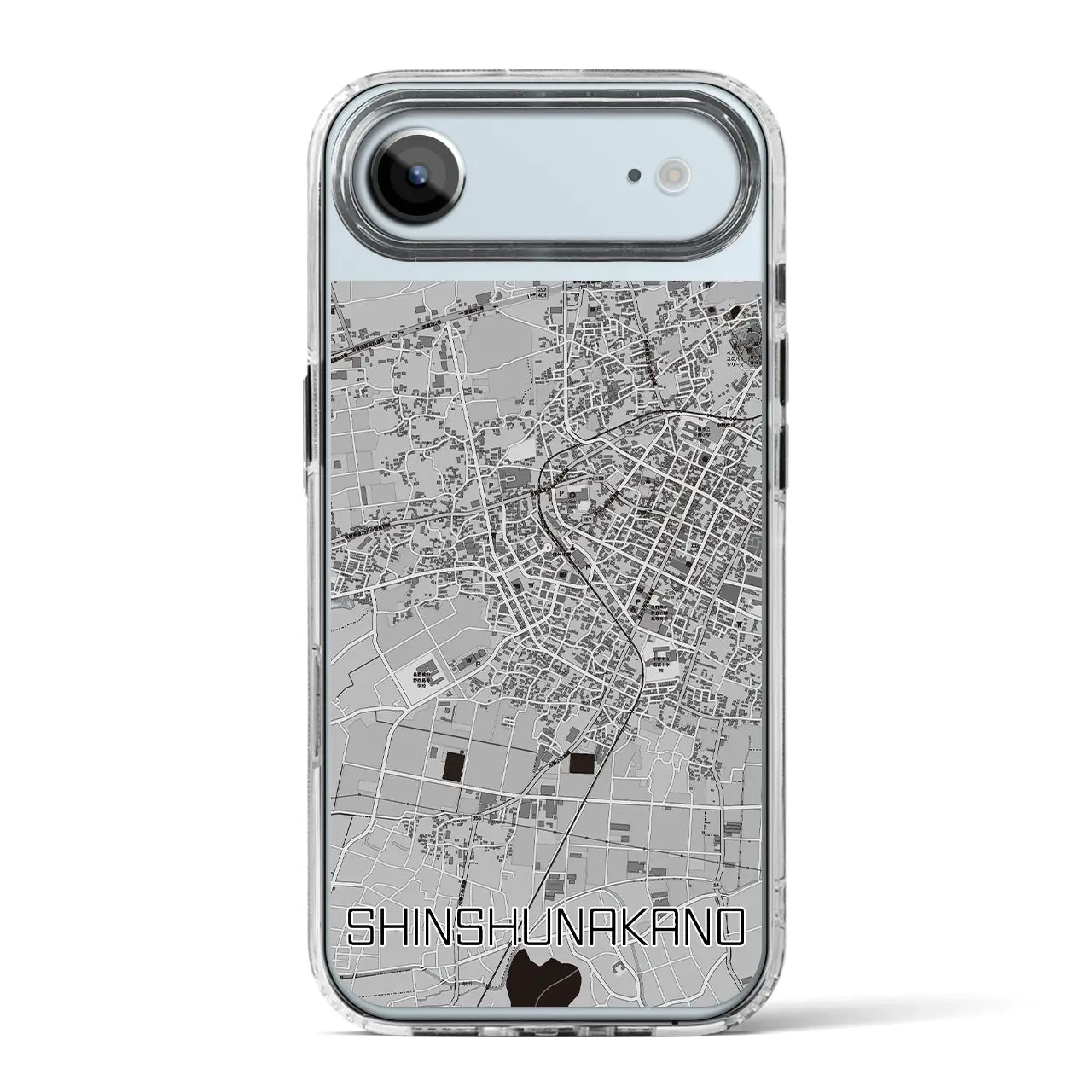 【信州中野（長野県）】地図柄iPhoneケース（MagSafeタイプ）