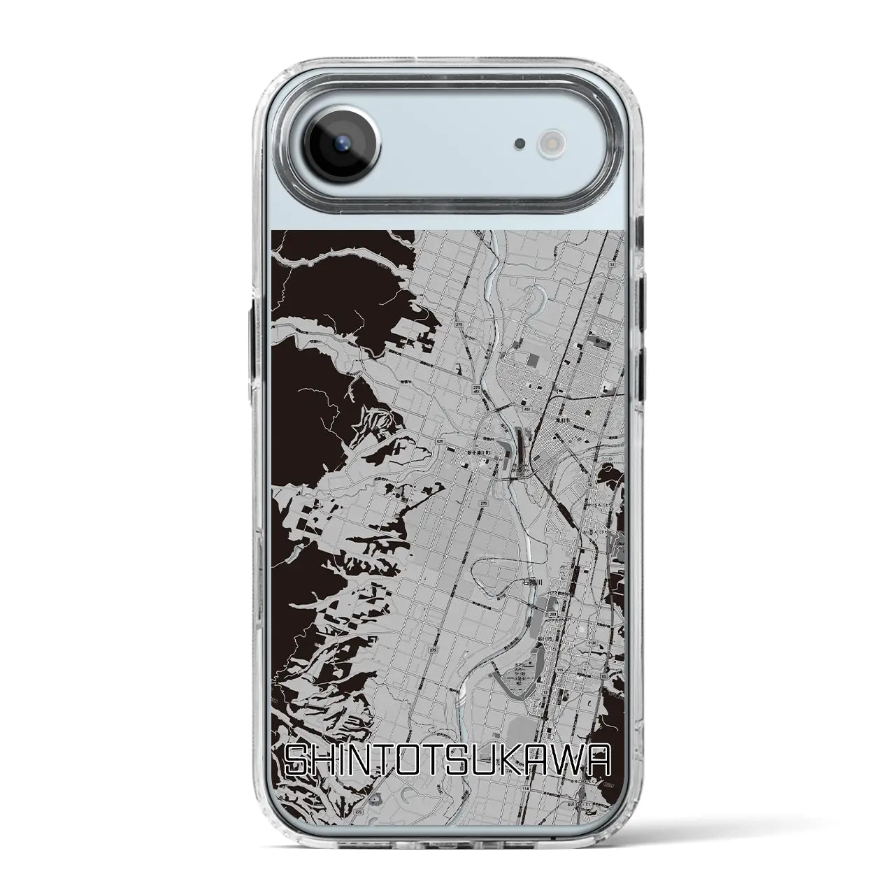 【新十津川（北海道）】地図柄iPhoneケース（MagSafeタイプ）