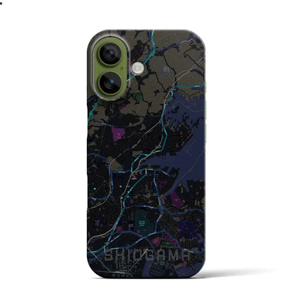 【塩竈（宮城県）】地図柄iPhoneケース（バックカバータイプ）